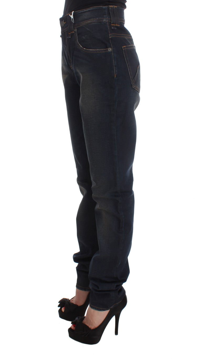 Pair of blue jeans on a mannequin