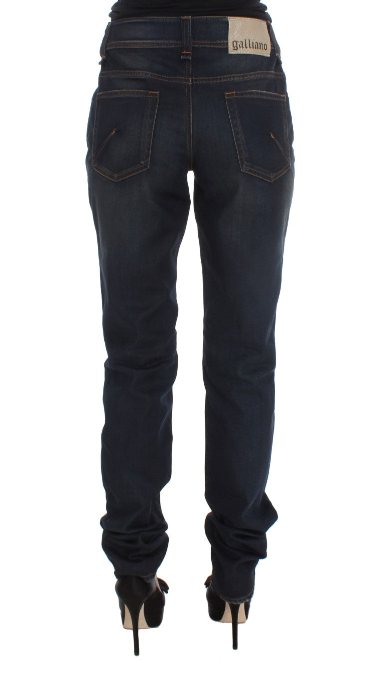 Pair of blue jeans on a mannequin