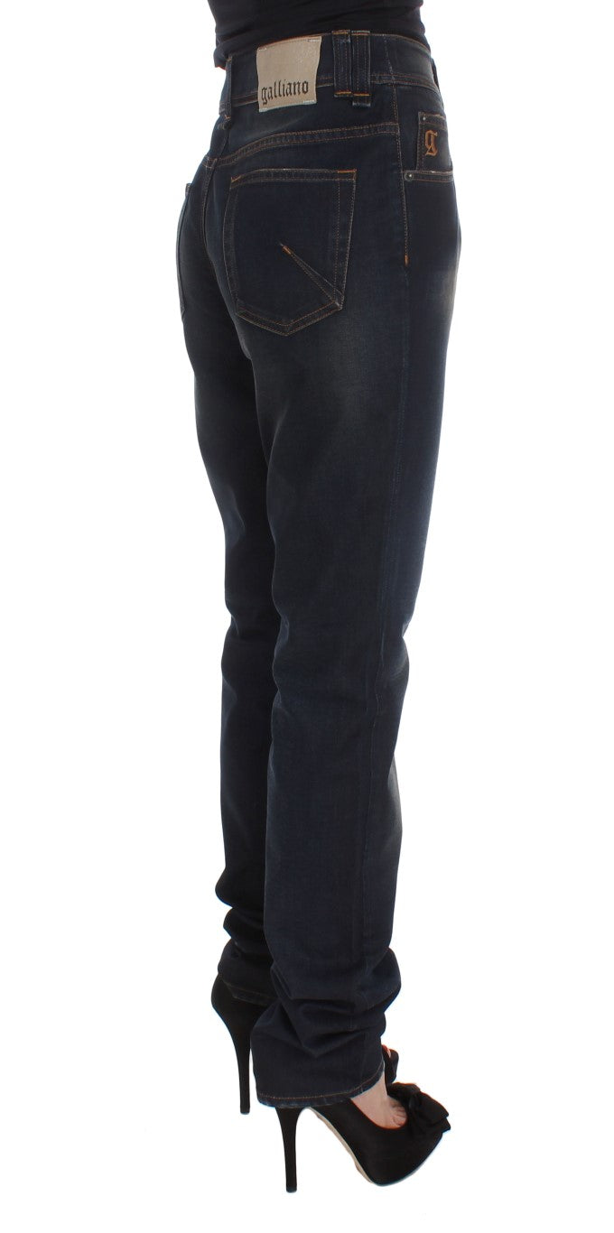 Pair of blue jeans on a mannequin