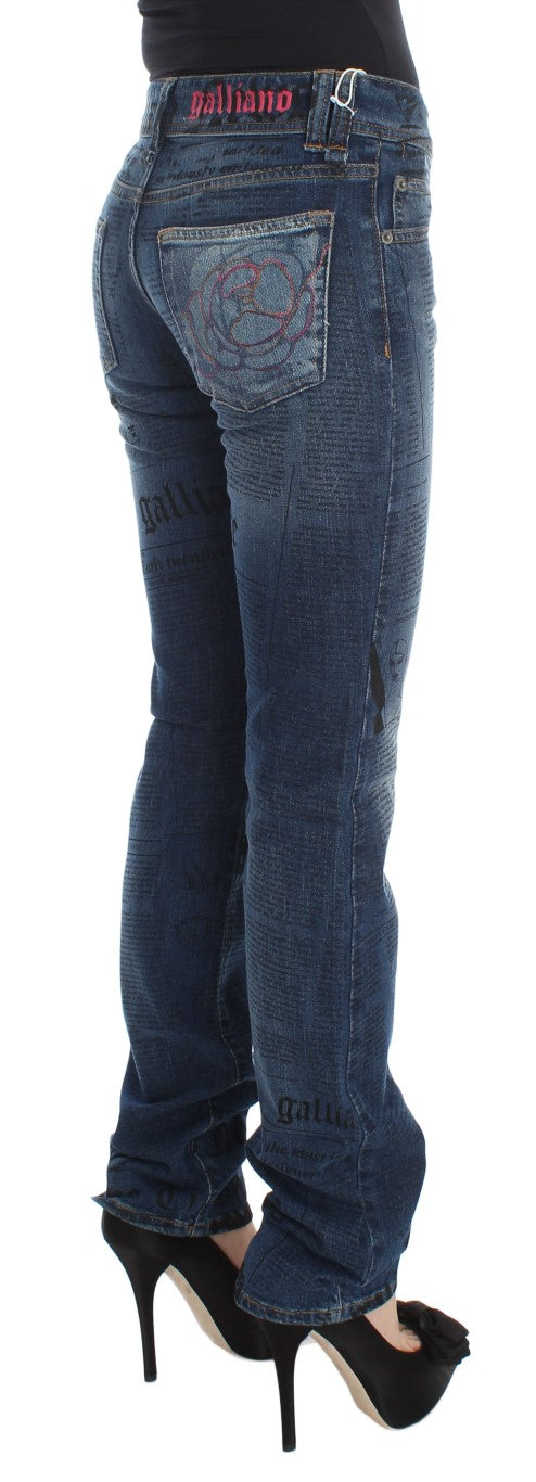 Woman's jeans on display