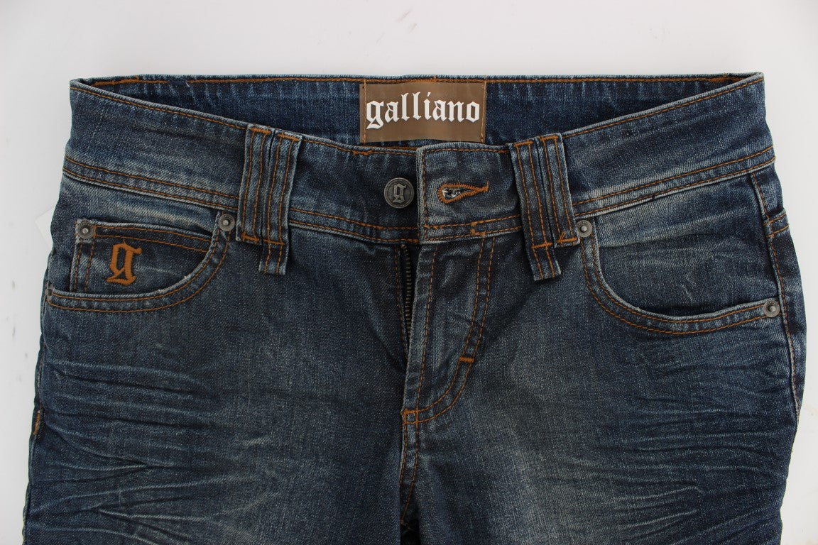 Pair of blue denim jeans