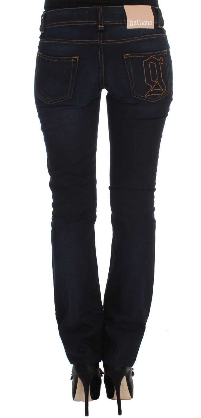 Pair of blue jeans on a mannequin