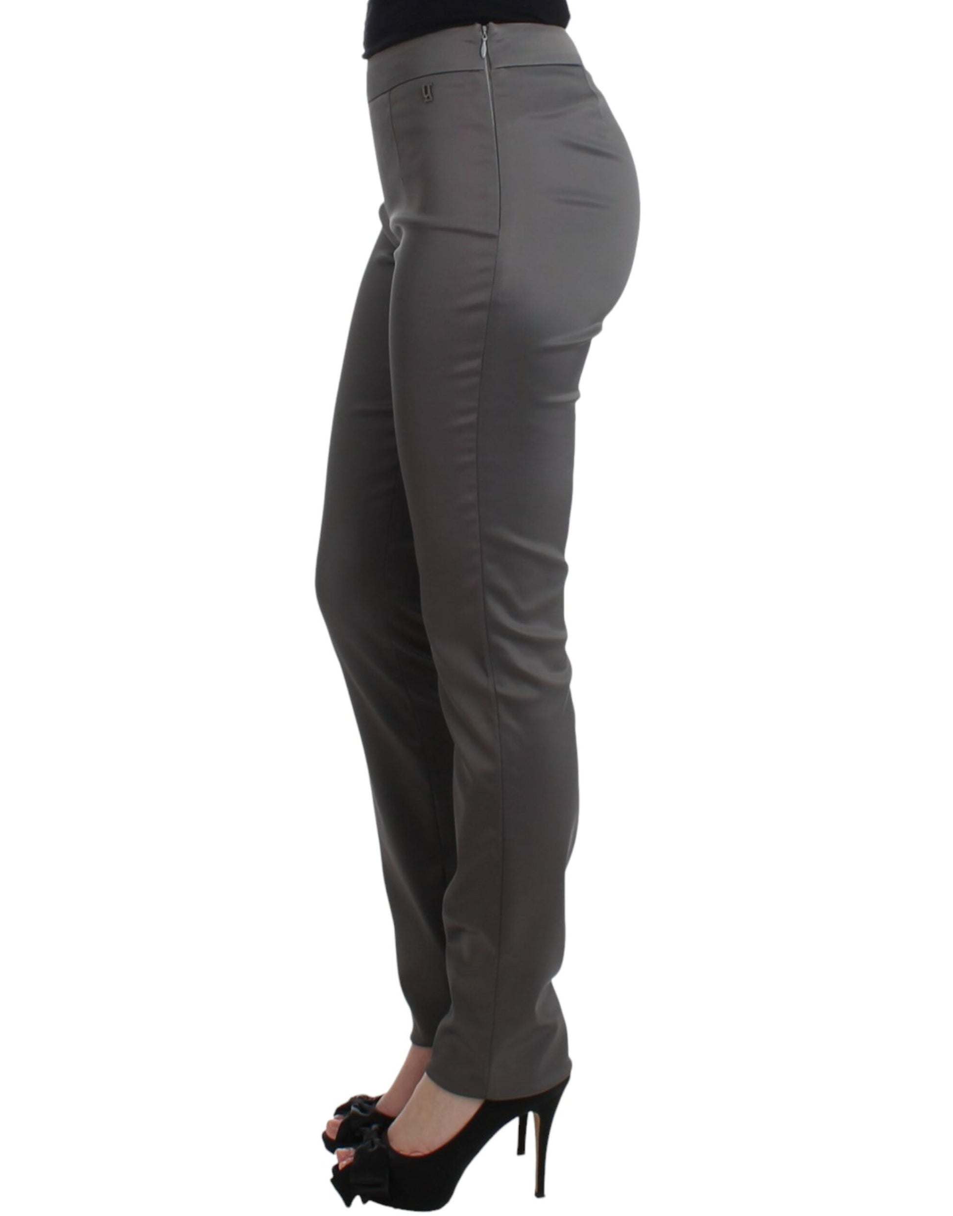 Pair of women's trousers in a slim fit style