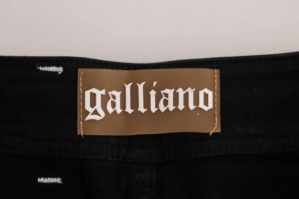 Black pants with brown label reading "Gallagher"