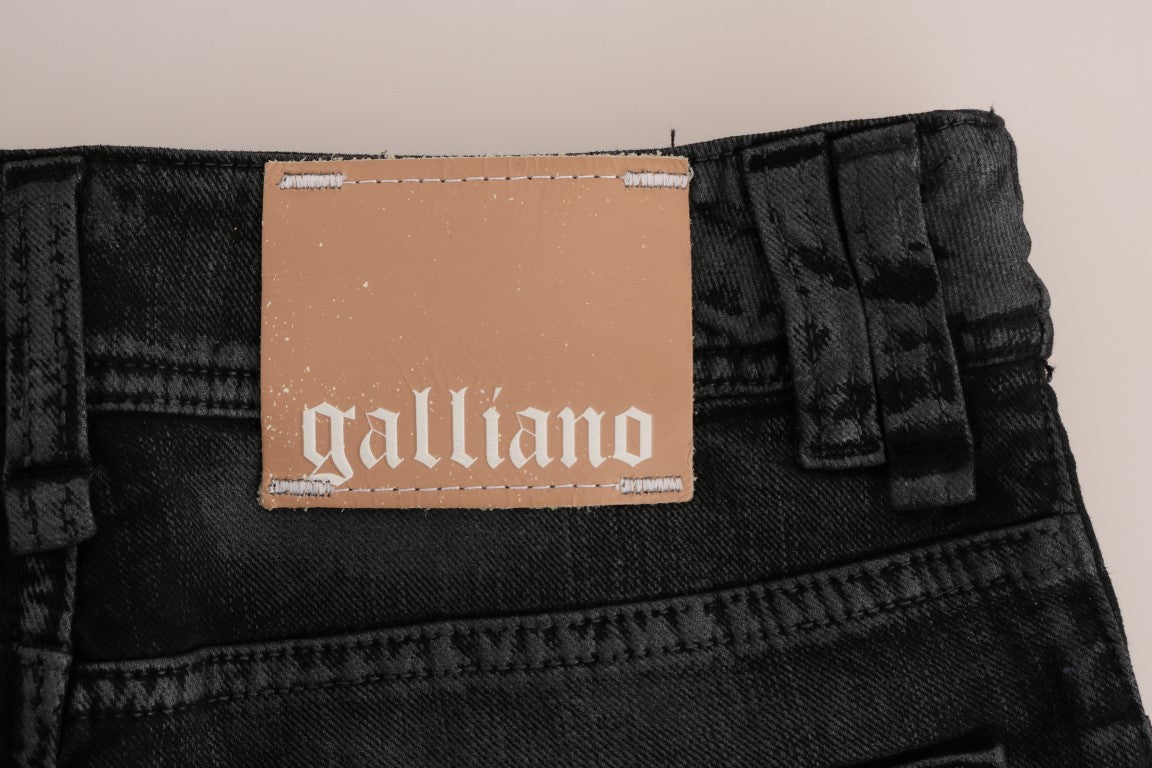 Pair of jeans with a brown label that reads "Gallagher"