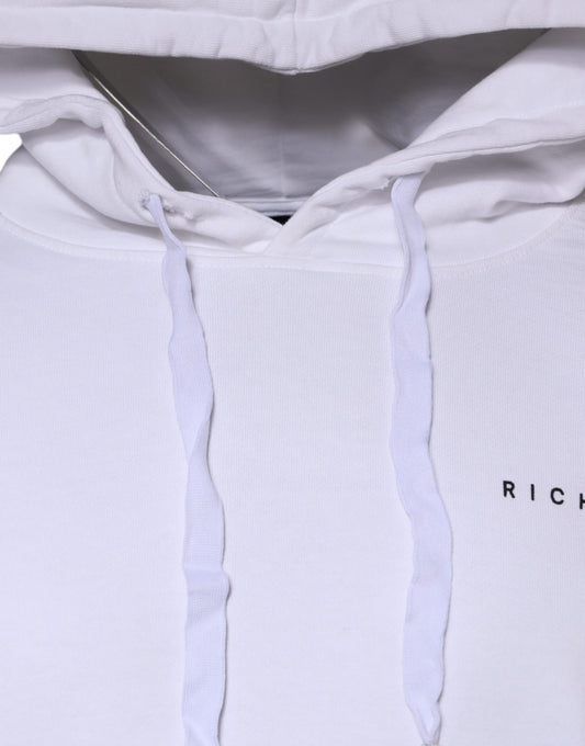 White hoodie on a hanger