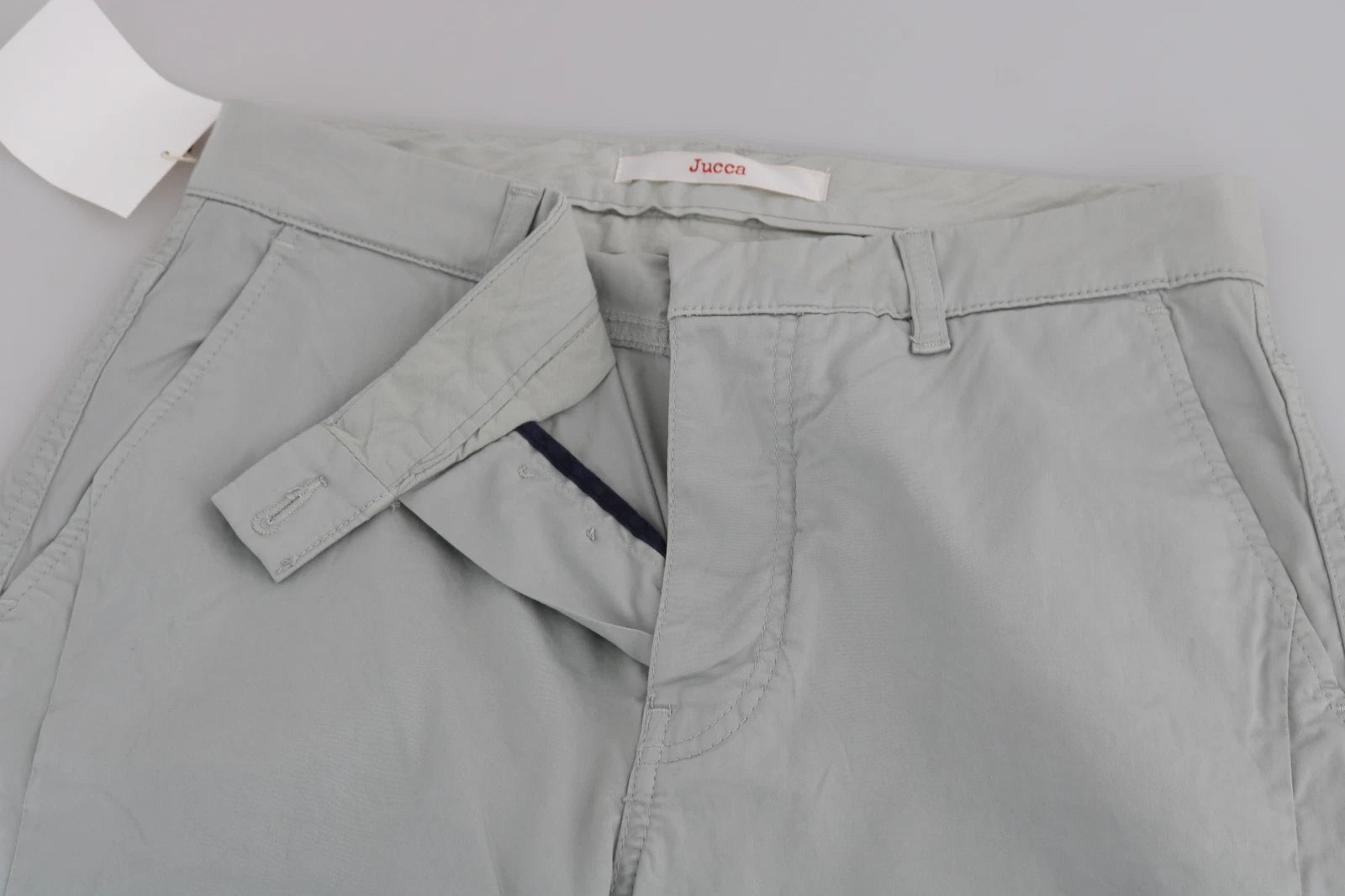 Pair of light gray cargo pants