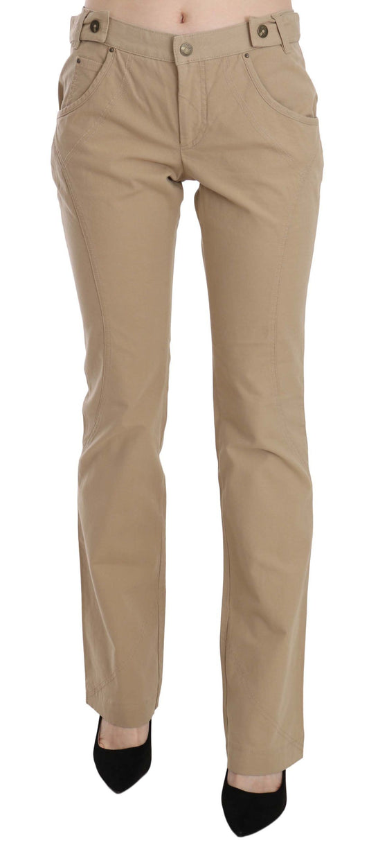 Tan pants on a mannequin
