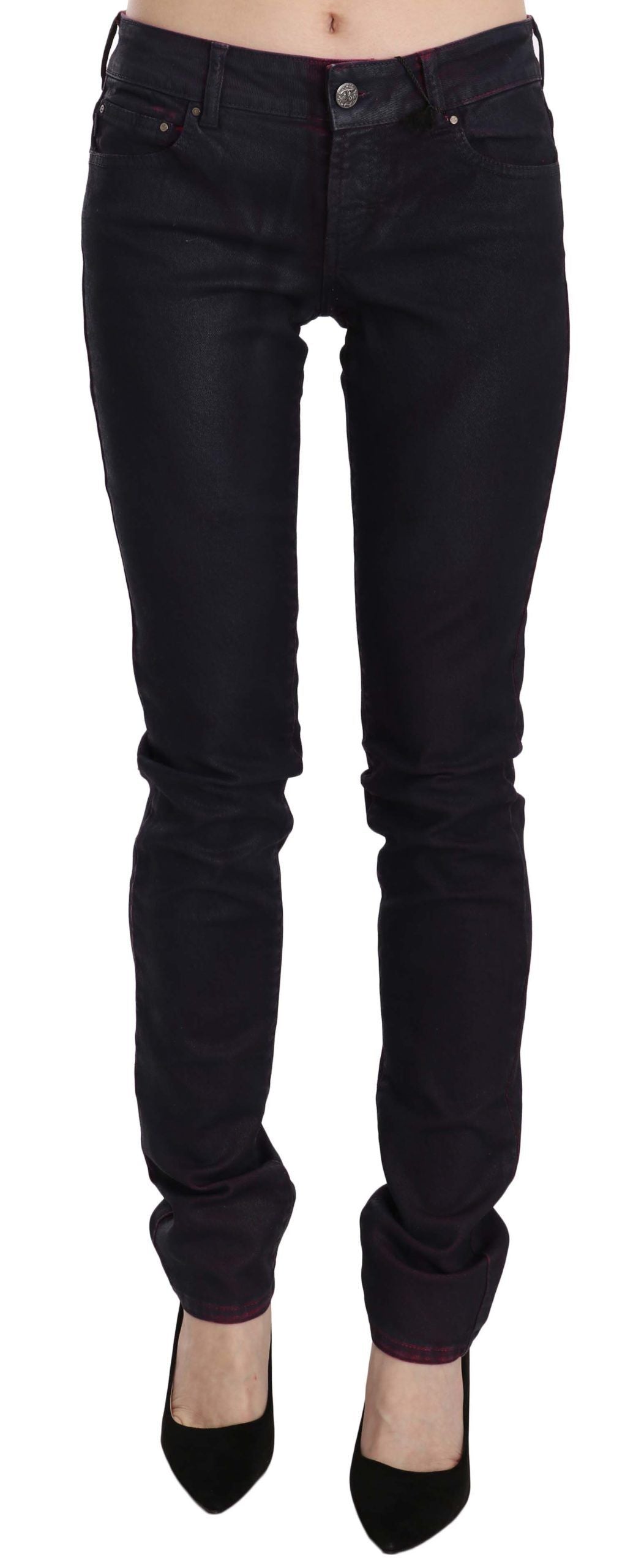 Pair of black skinny jeans on a mannequin