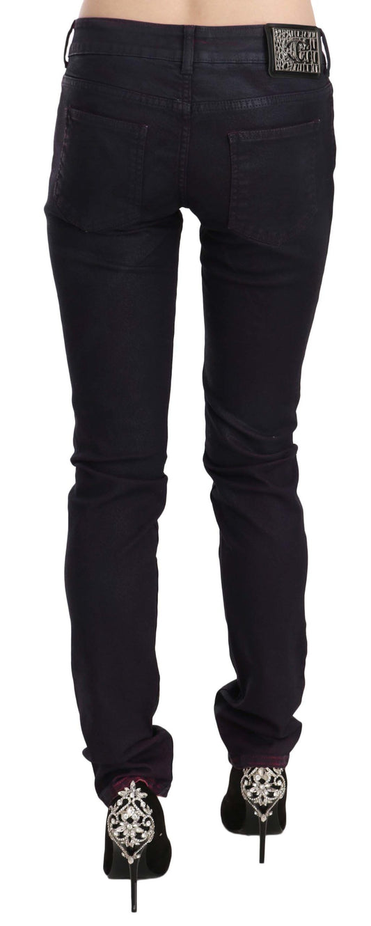 Pair of black skinny jeans on a mannequin