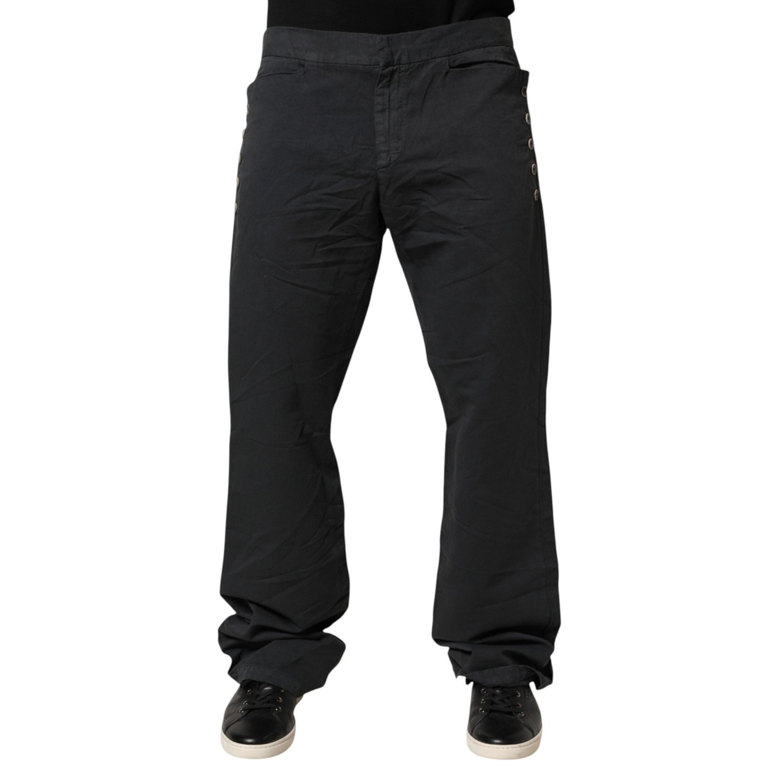 Black pants on a mannequin