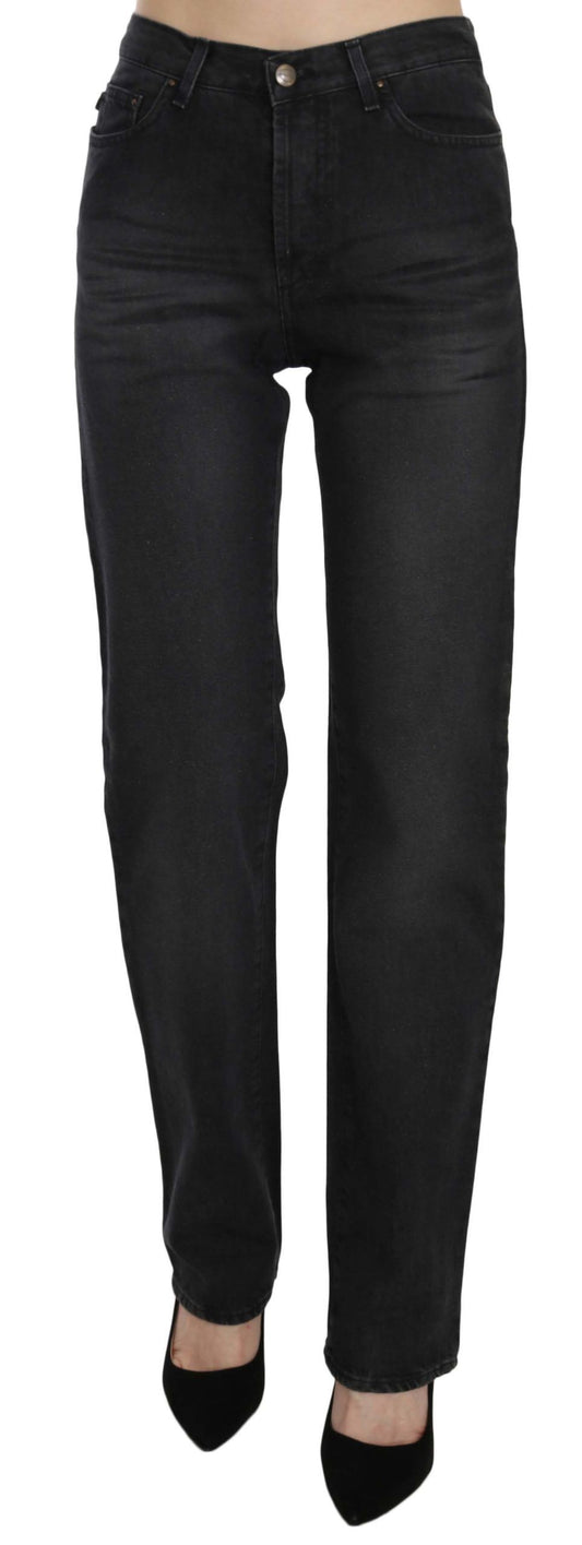 Pair of black skinny jeans on a mannequin