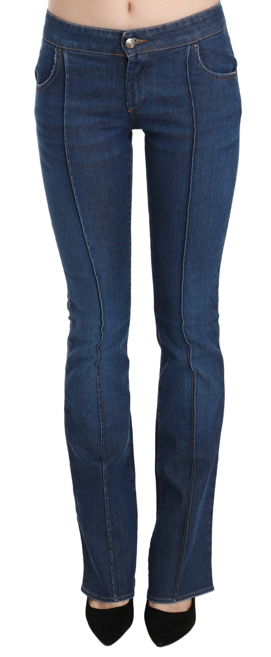 Pair of blue jeans on a mannequin