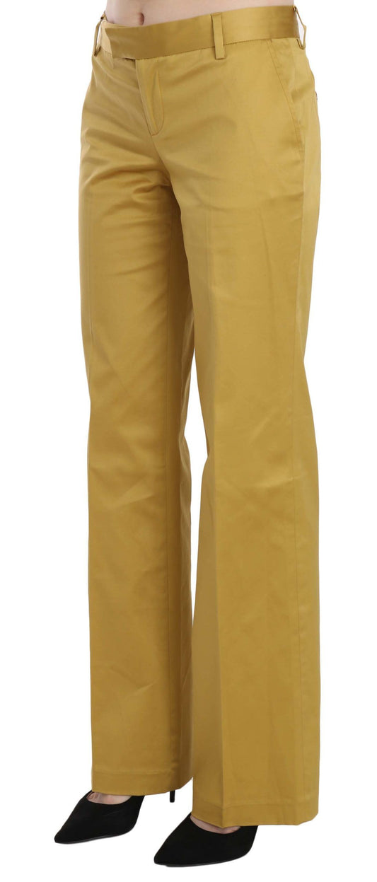 Yellow pants on a mannequin