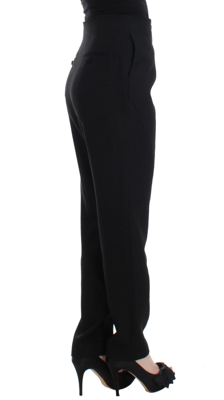 Pair of black pants on a mannequin