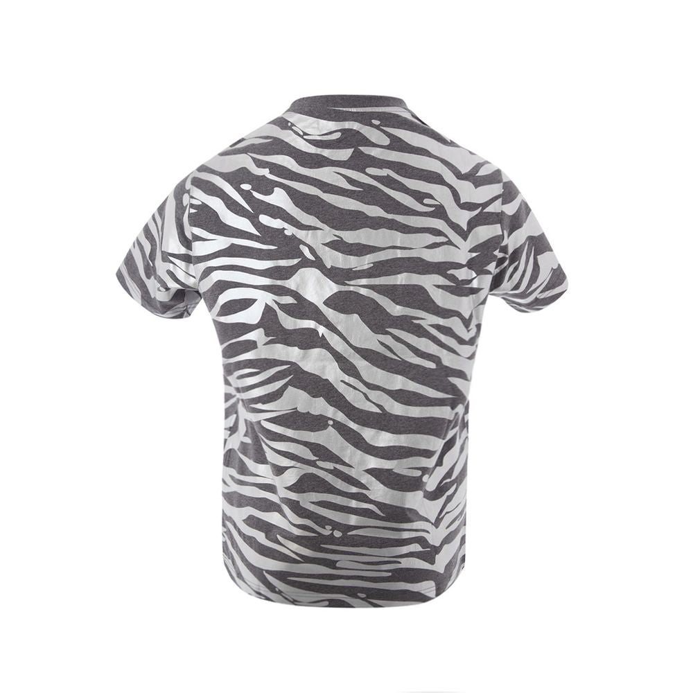 Zebra print shirt on a mannequin