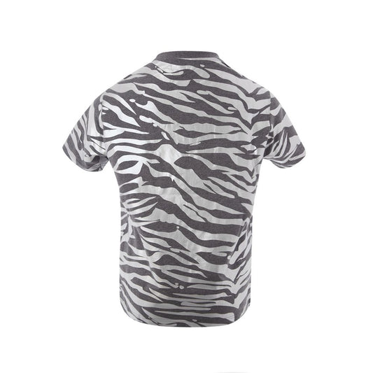 Zebra print shirt on a mannequin