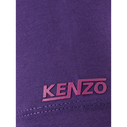 Purple fabric with pink logo reading "KENZO"