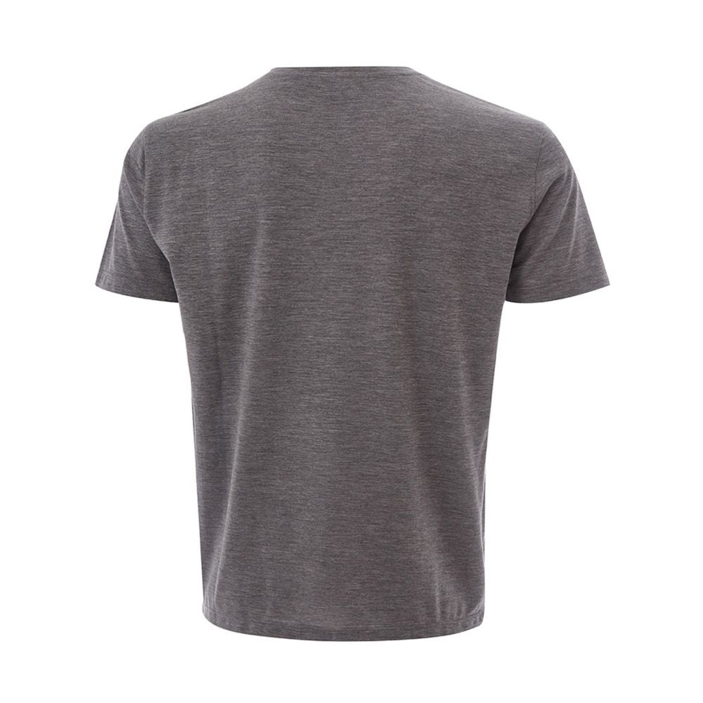Grey short sleeve t-shirt on a mannequin