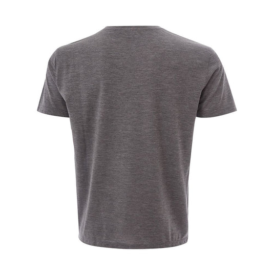 Grey short sleeve t-shirt on a mannequin
