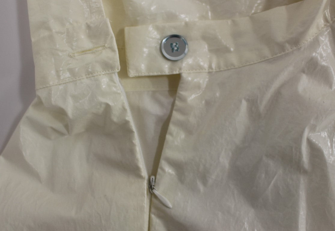 Waterproof jacket with button closure
