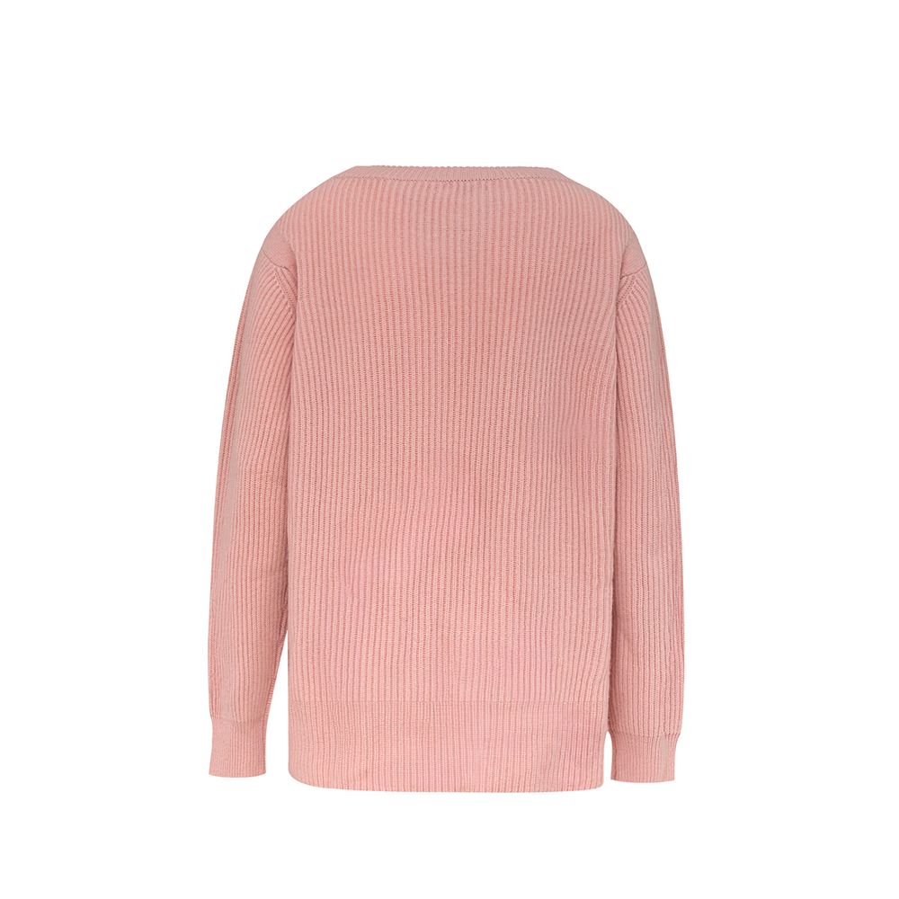 Pink knit sweater