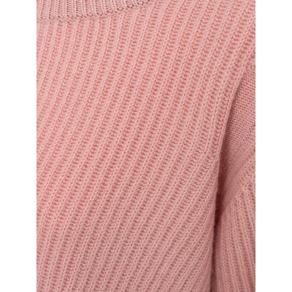 Pink knit sweater
