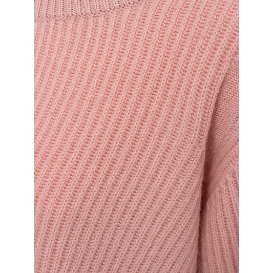 Pink knit sweater