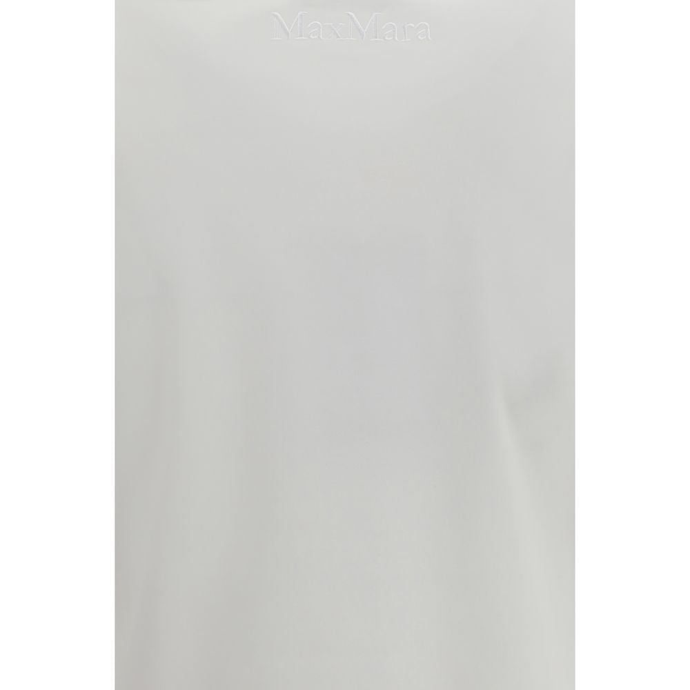 A plain white cotton t-shirt from the brand Max Mara