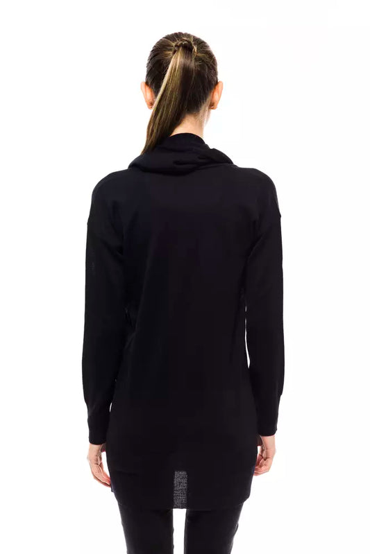 Black jacket on a woman