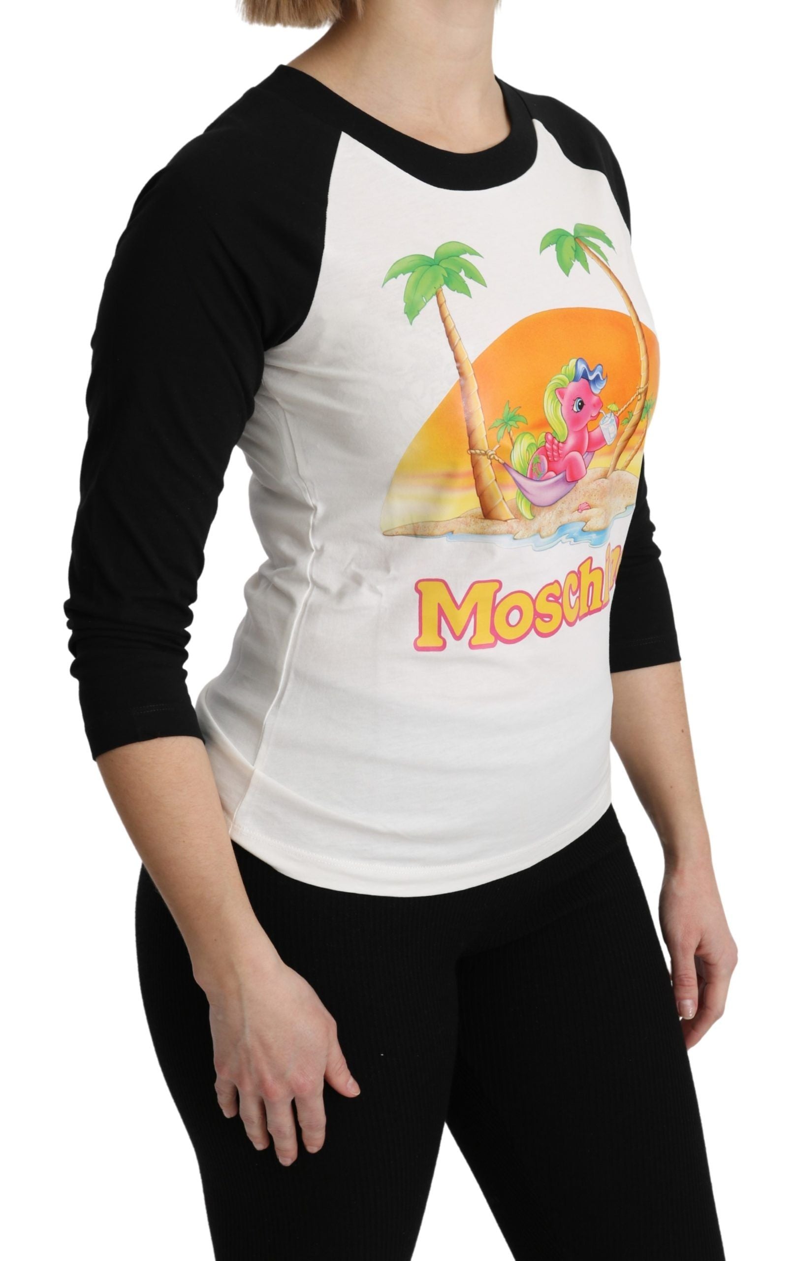 Long sleeve shirt with cartoon character on front