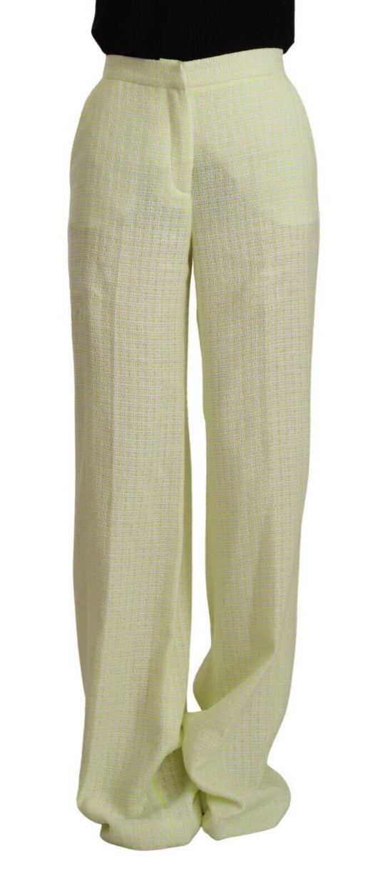 Yellow pants on a mannequin