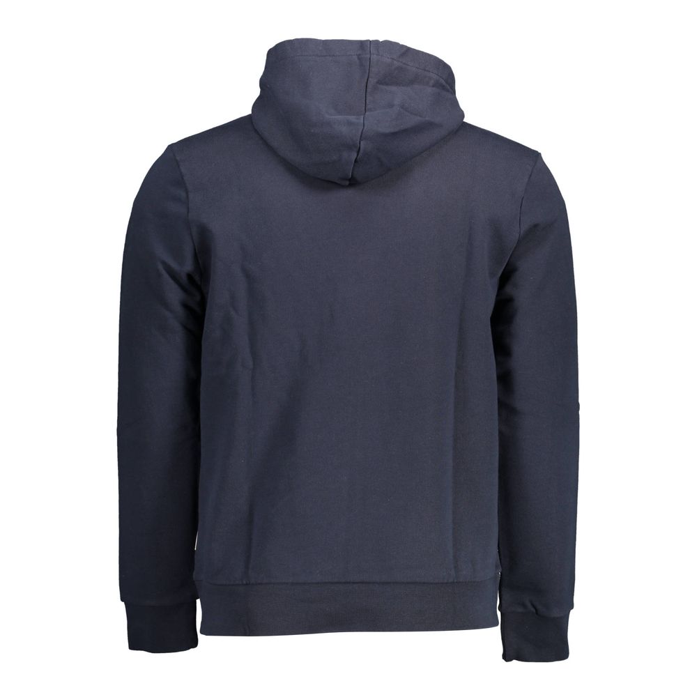 Navy blue hoodie on a mannequin
