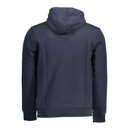 Navy blue hoodie on a mannequin