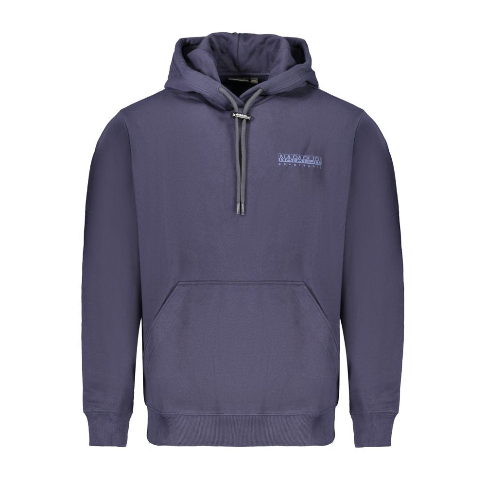 Purple hoodie with zippered front pocket