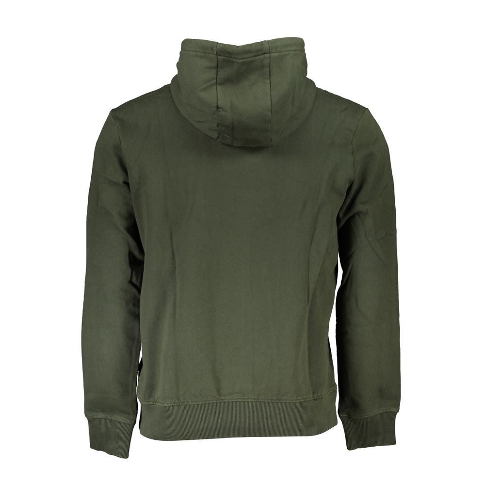 Green hoodie on a mannequin