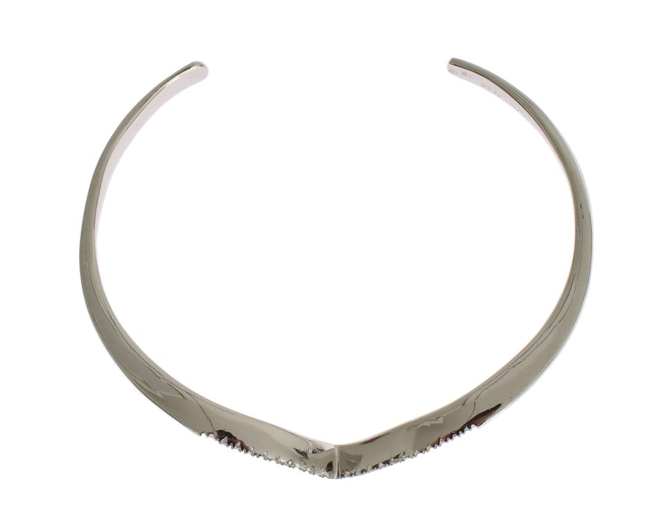 Silver bracelet with intricate design