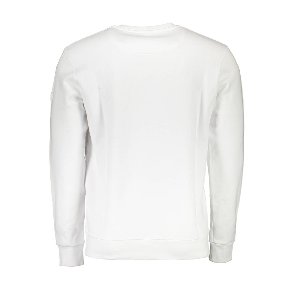White long sleeve sweatshirt on hanger