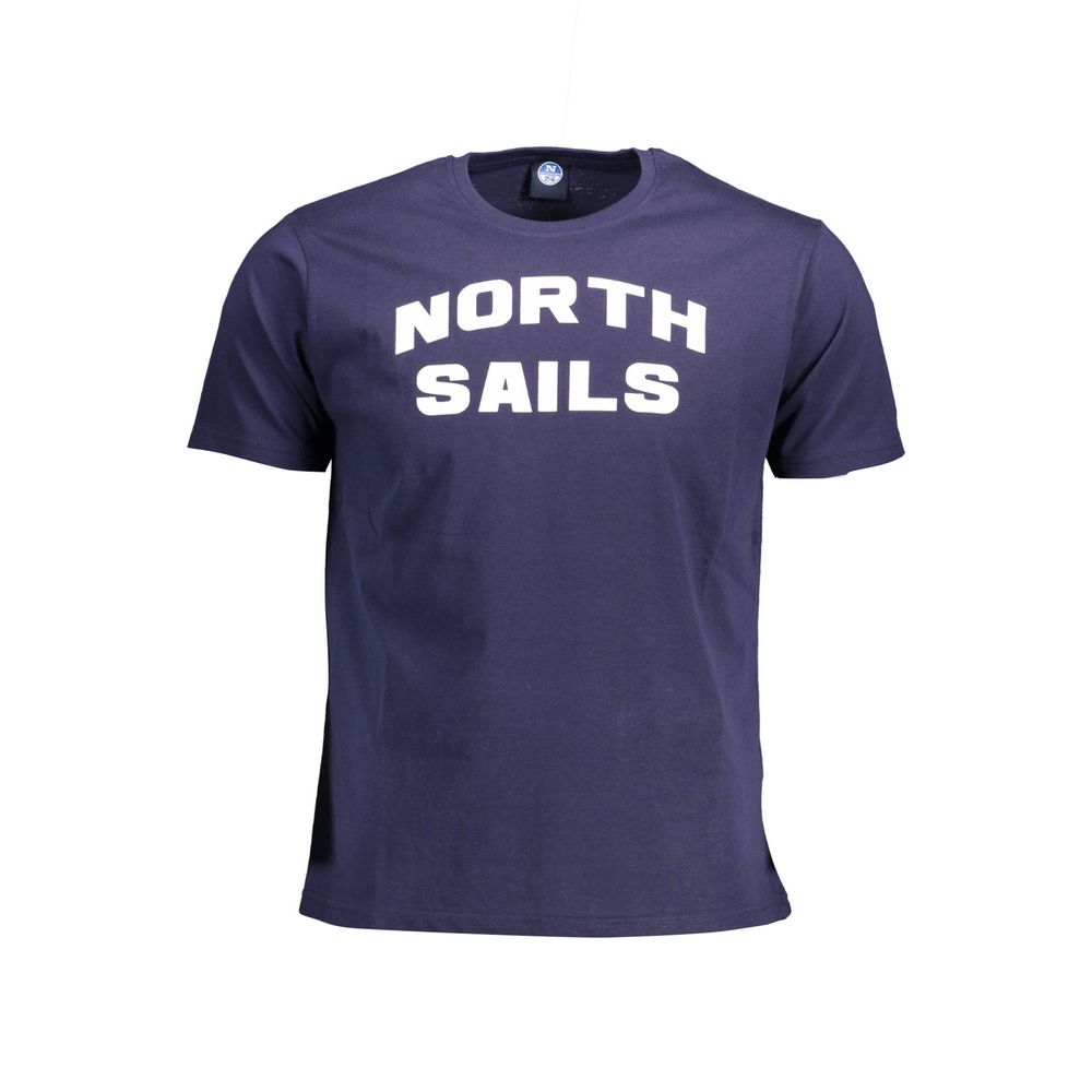 Purple t-shirt with white lettering