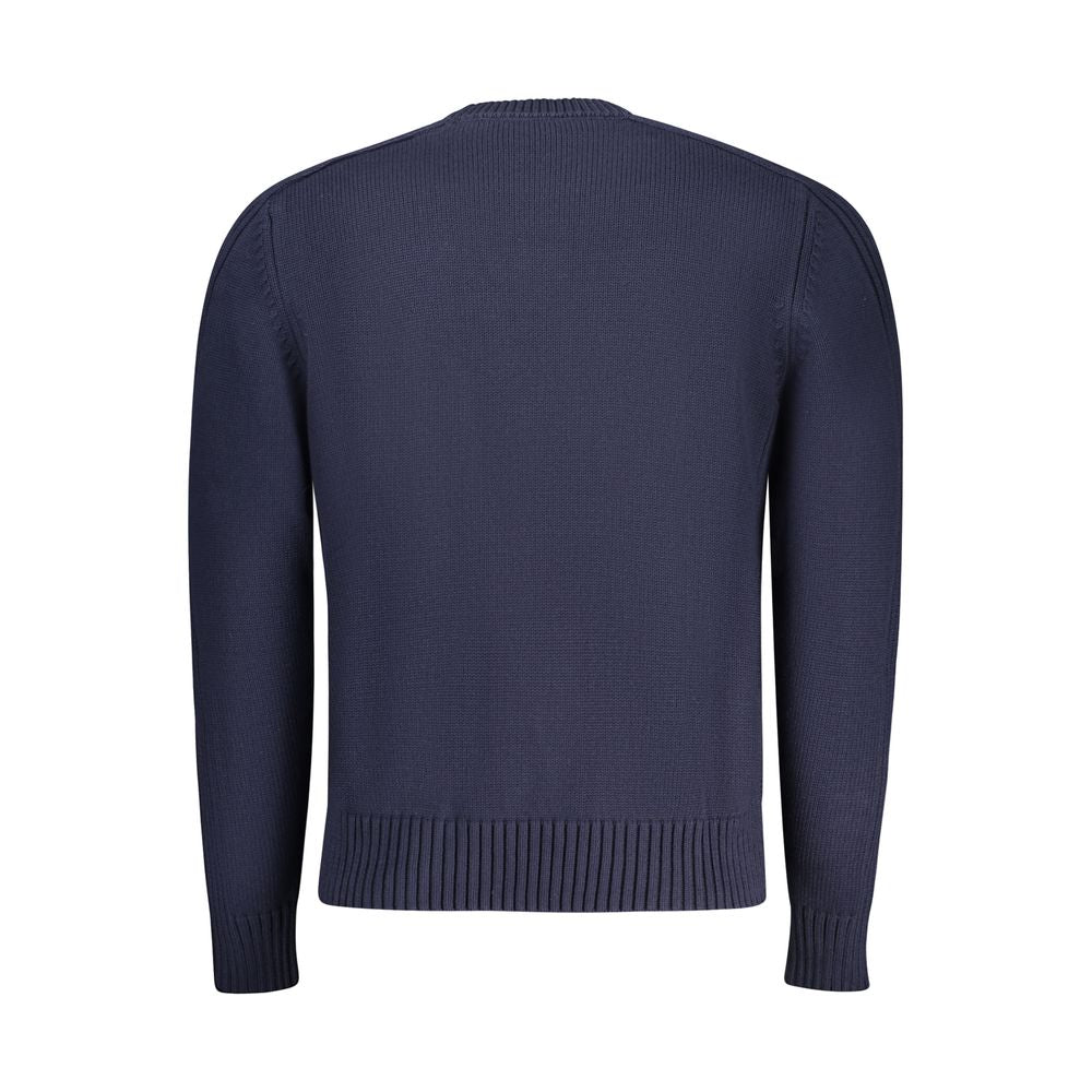Navy blue crew neck sweater