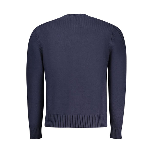 Navy blue crew neck sweater