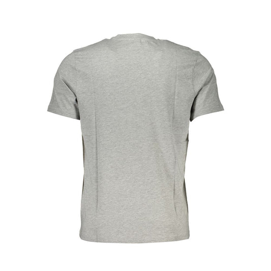 Grey short sleeve t-shirt on a mannequin