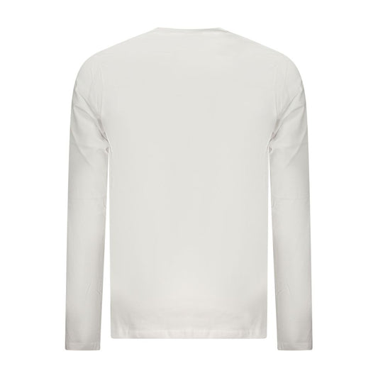 White long sleeve men's t-shirt