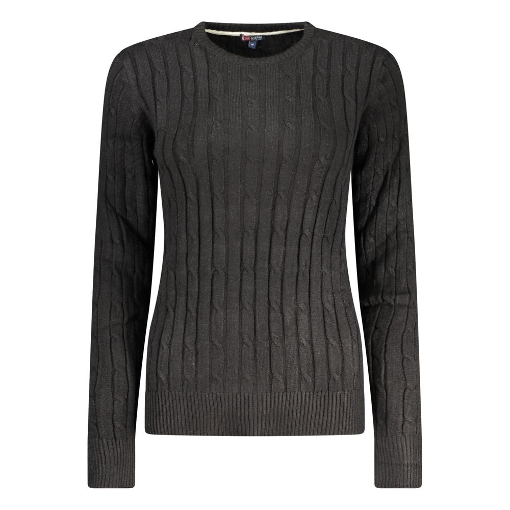 Long sleeve black sweater