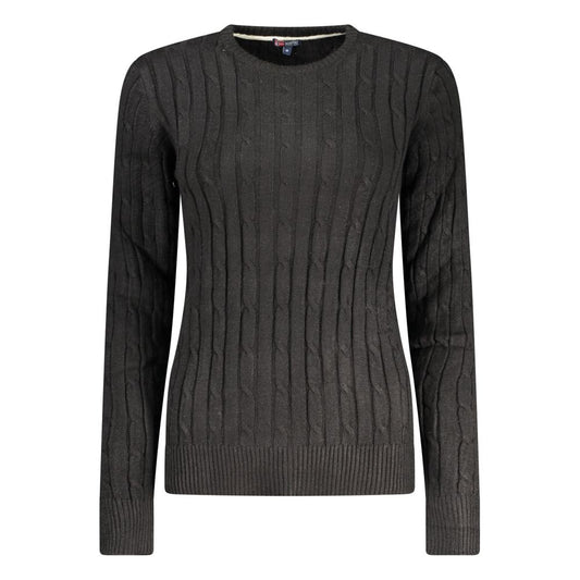 Long sleeve black sweater