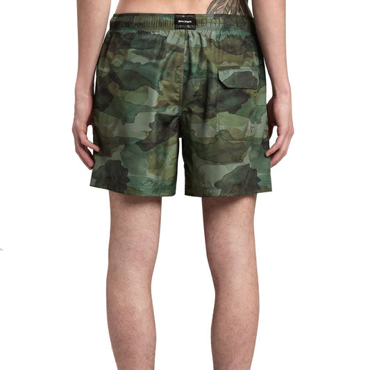 Camouflage pattern shorts