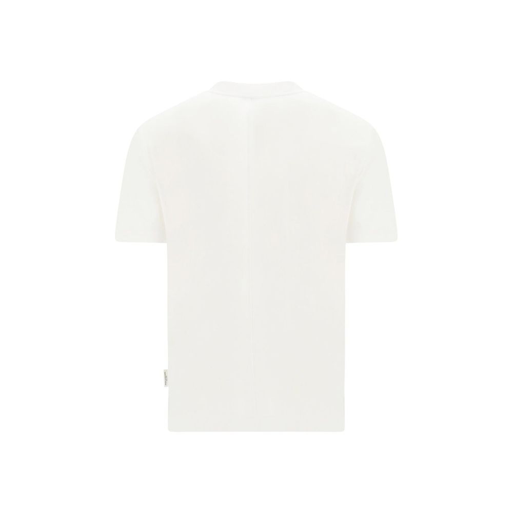 White short sleeved shirt on a hanger