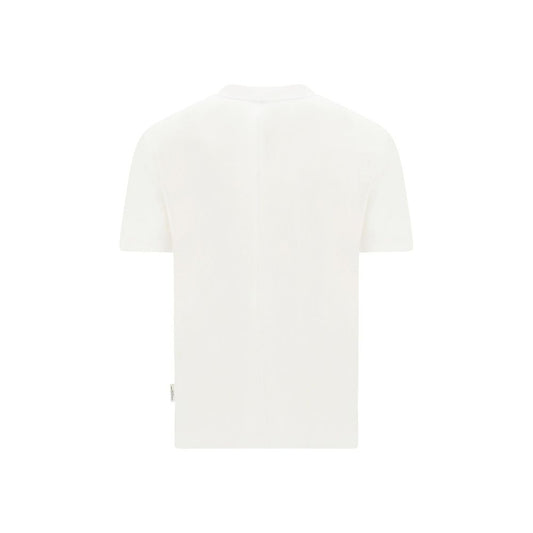 White short sleeved shirt on a hanger