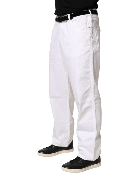 White pants on a mannequin
