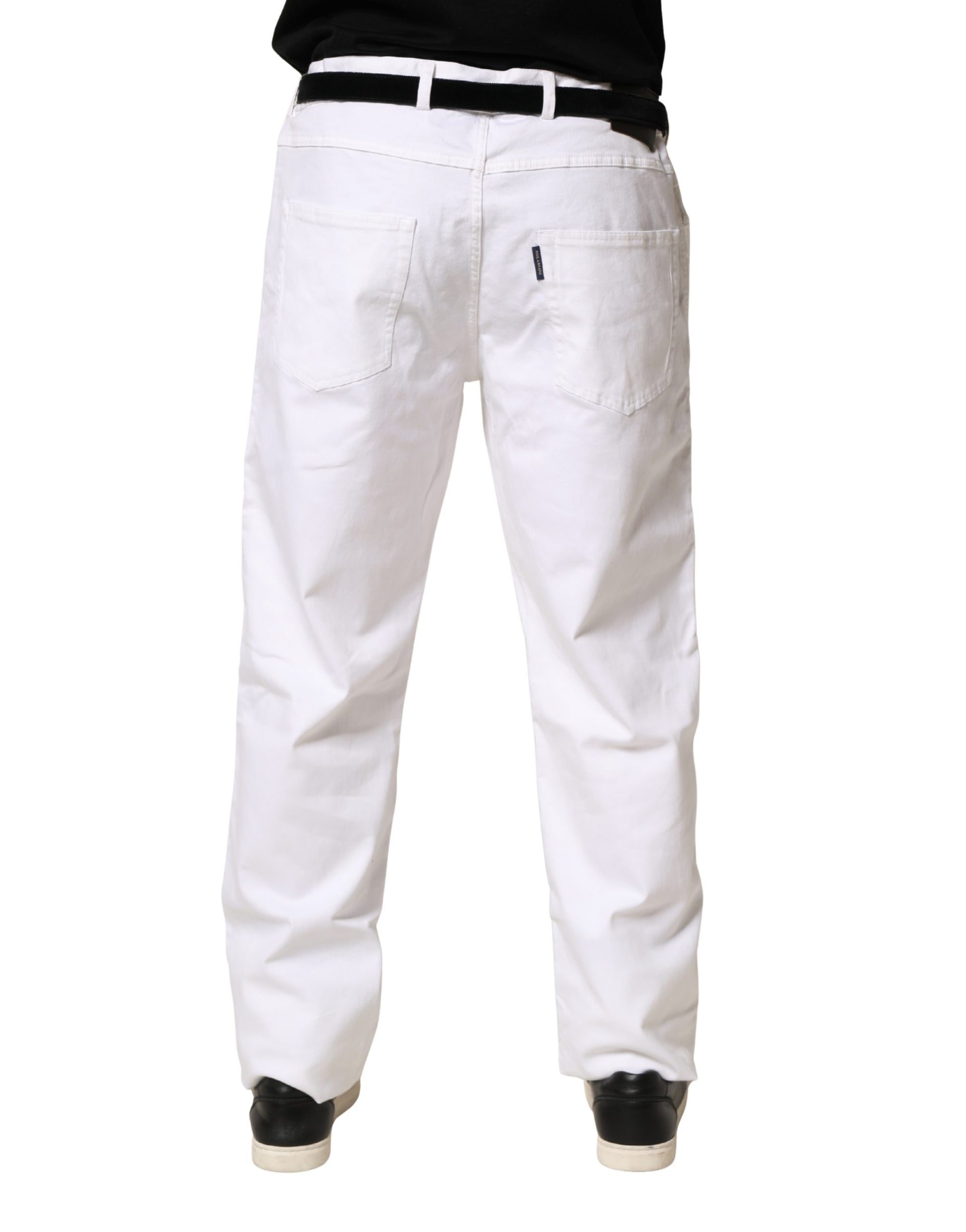 White pants on a mannequin